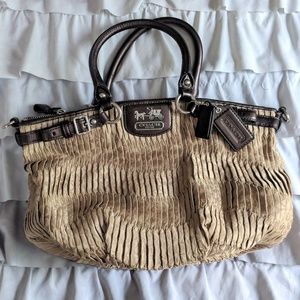 Coach Madison Gathered Signature Sophia Satchel